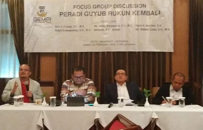 Turunkan Ego Untuk Bersatunya Peradi